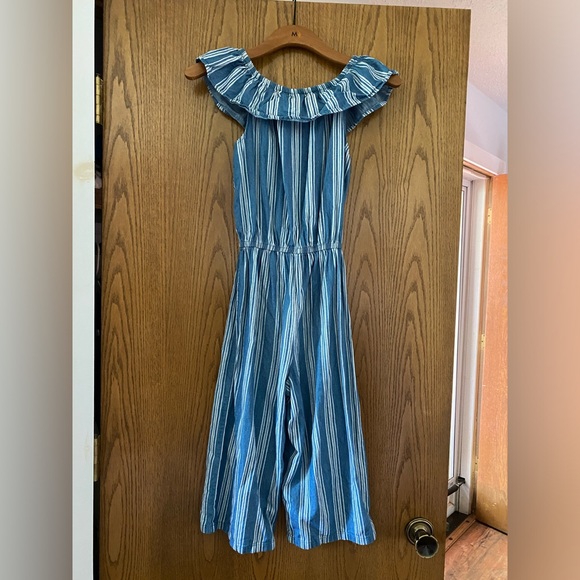 Girls‎ Striped Jumpsuit - Picture 2 of 3